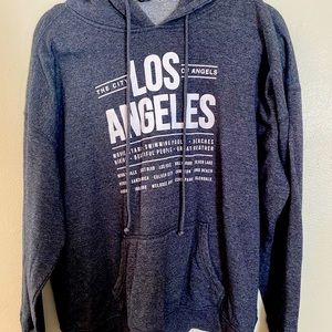 Plus Size Forever 21 Los Angles Hoodie